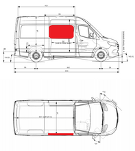 Mercedes Sprinter 2007+ Slider Door Window 144 & 170