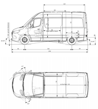 Full Set 2019+ Sprinter Insulating Curtains